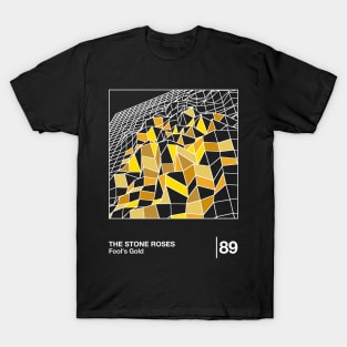 Fool's Gold / Minimalist Style Graphic Design T-Shirt